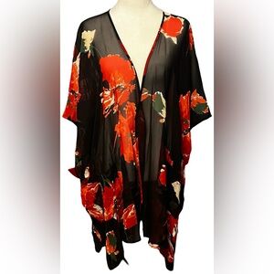 St John Collection NWT floral kimono Size ML